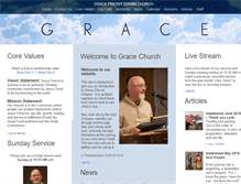 Tablet Screenshot of graceorleans.ca